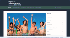 Desktop Screenshot of laligue24.org
